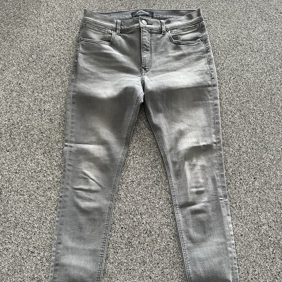 Express Denim - Express Jeans Women's 10 R Ankle Legging Mid Rise Jegging Denim Stretch Raw